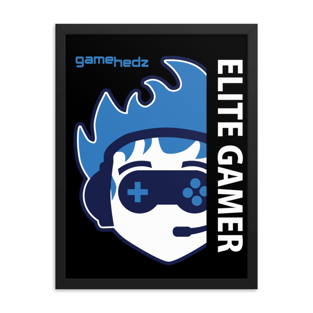 Buddy the Elite Gamer Framed Poster