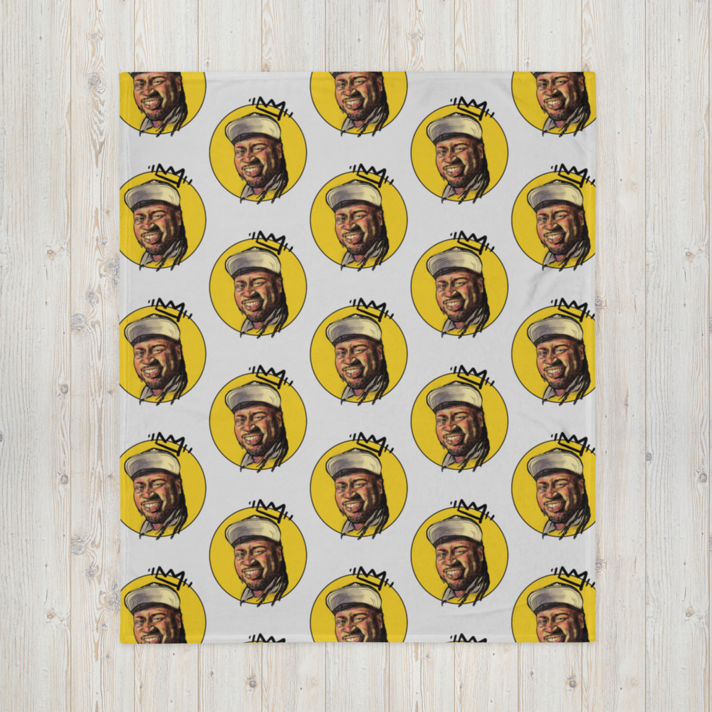 Derek Crown Throw Blanket