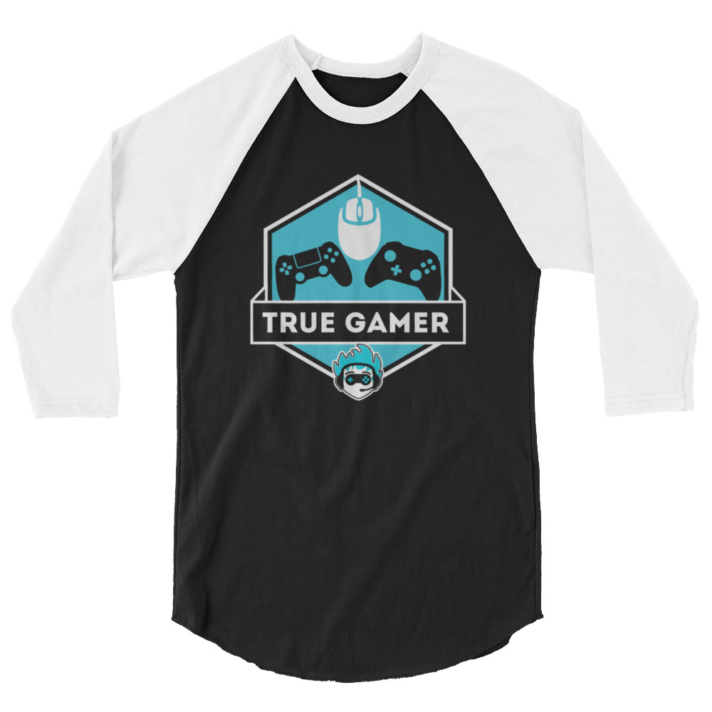 True Gamer 3/4 Sleeve Shirt